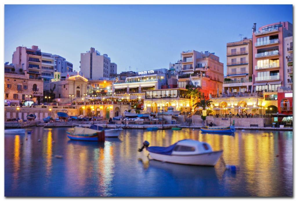 Deluxe Apartment With Valletta And Harbour Views スリーマ エクステリア 写真