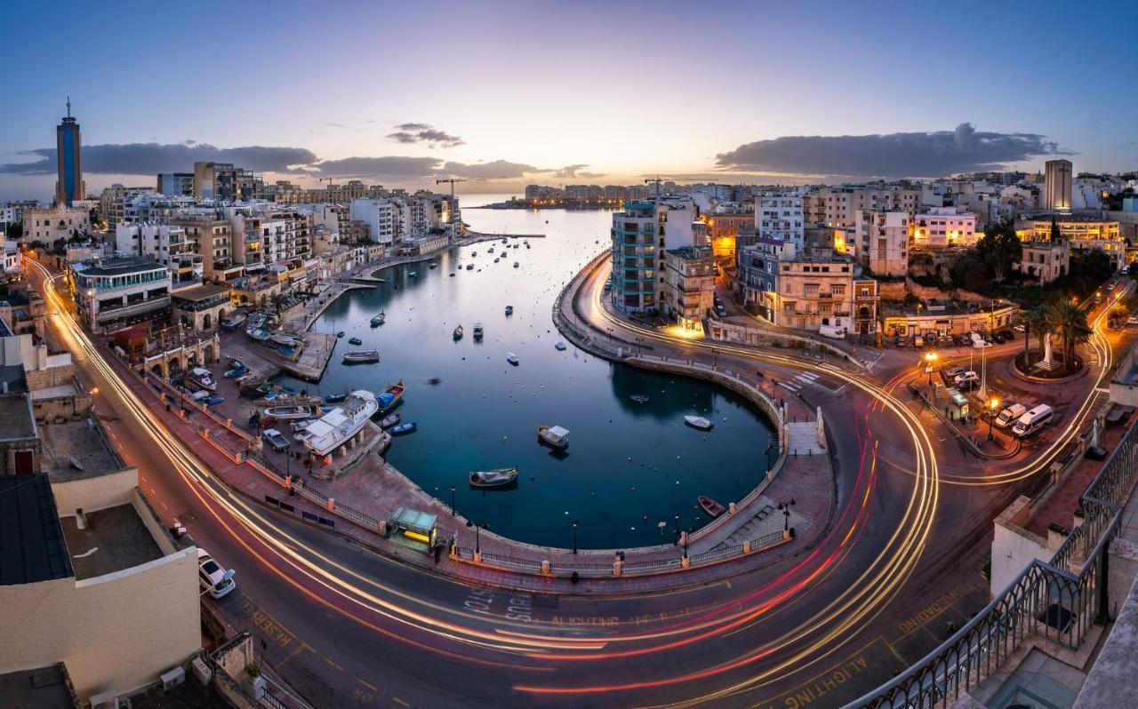 Deluxe Apartment With Valletta And Harbour Views スリーマ エクステリア 写真