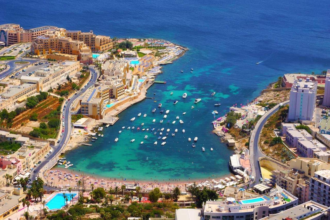 Deluxe Apartment With Valletta And Harbour Views スリーマ エクステリア 写真