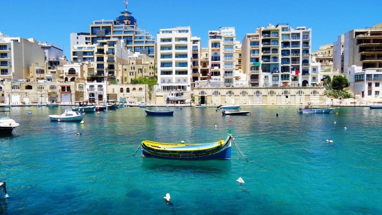 Deluxe Apartment With Valletta And Harbour Views スリーマ エクステリア 写真