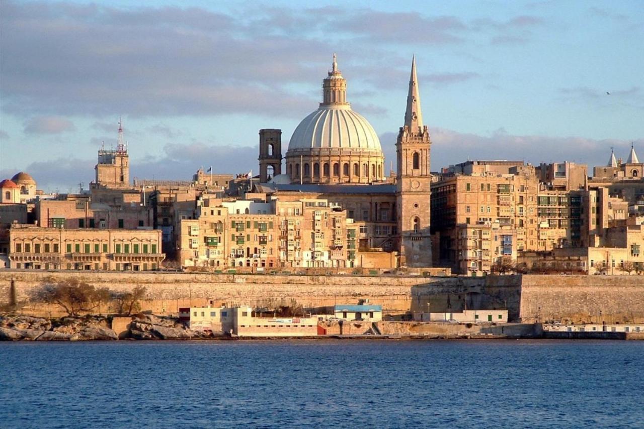 Deluxe Apartment With Valletta And Harbour Views スリーマ エクステリア 写真