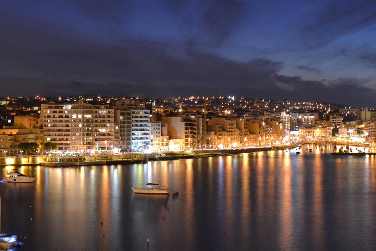 Deluxe Apartment With Valletta And Harbour Views スリーマ エクステリア 写真