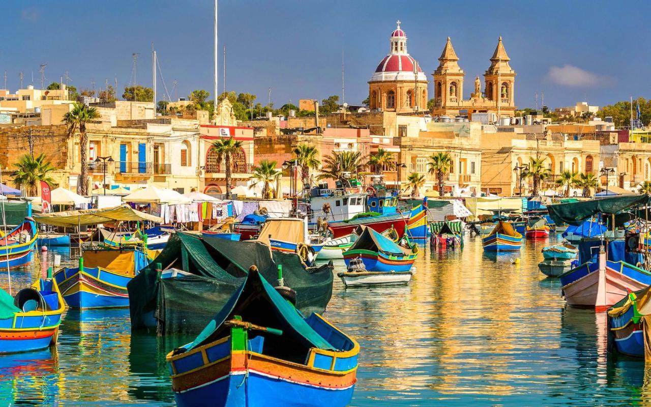 Deluxe Apartment With Valletta And Harbour Views スリーマ エクステリア 写真