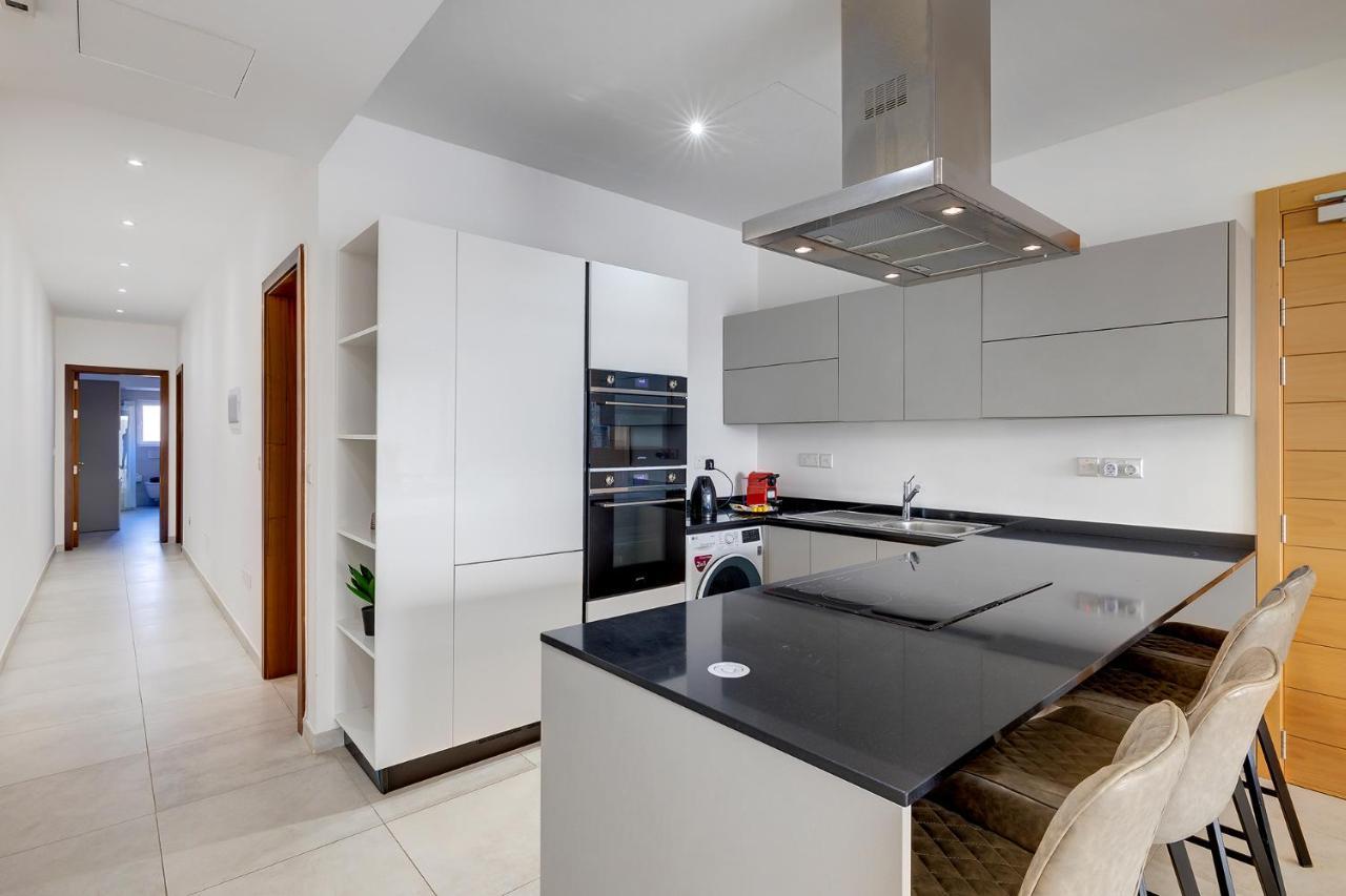 Deluxe Apartment With Valletta And Harbour Views スリーマ エクステリア 写真